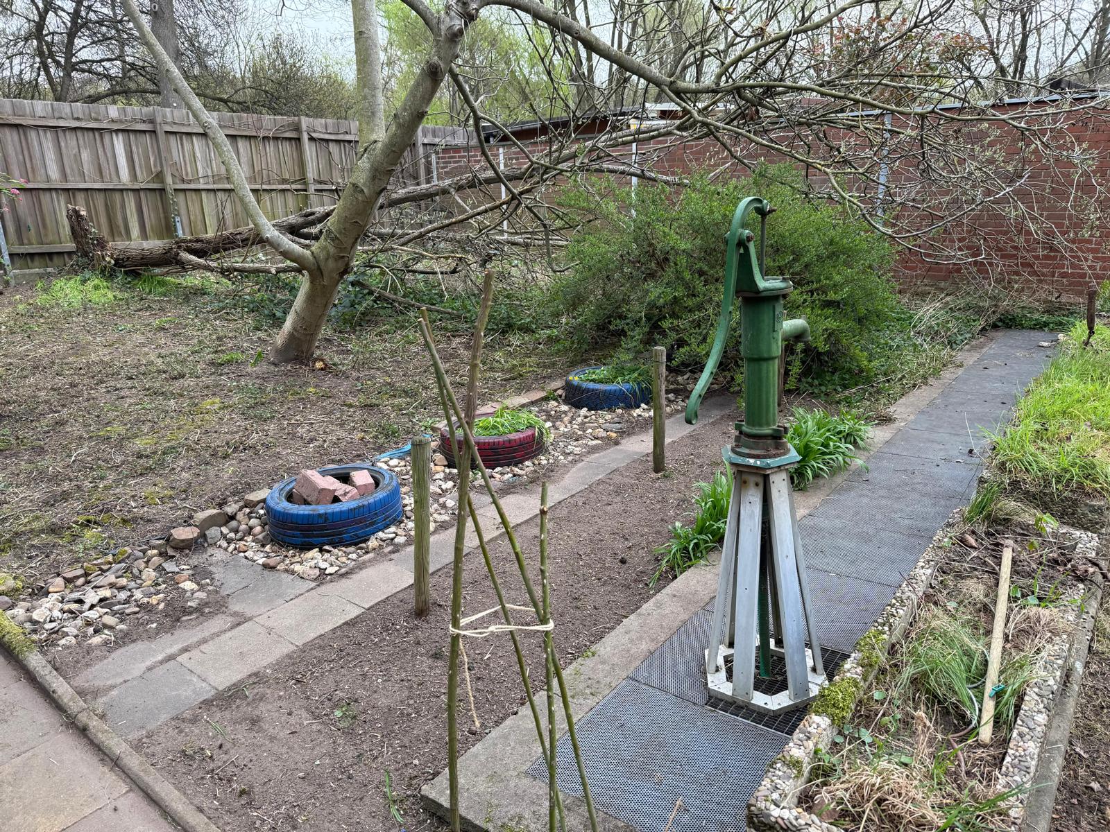Nachher Garten